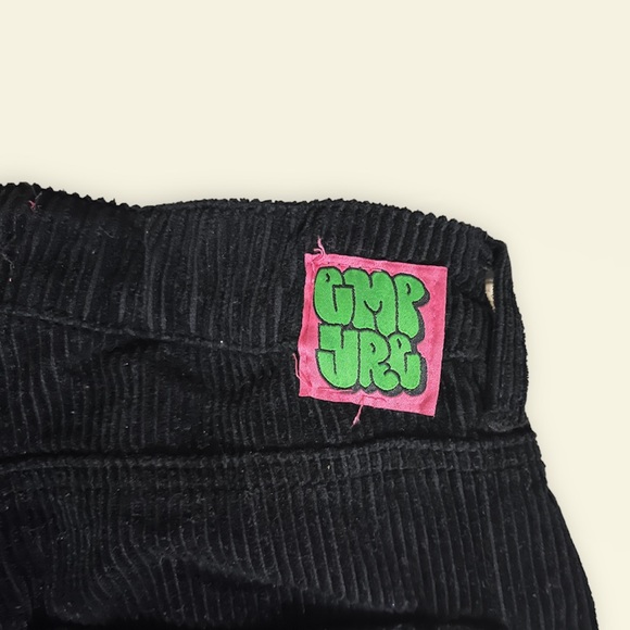 Zumiez Empyre tori 90s Black corduroy Skate Pants - Picture 5 of 8